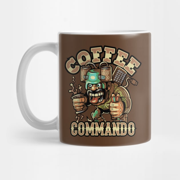 Coffee Commando by wuhuli